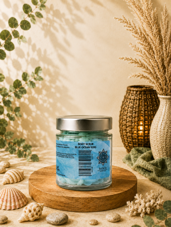 KAL SA KA Body Scrub Blue Ocean – Natürliches Peeling für glatte Haut