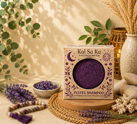KAL SA KA Festes Shampoo – Balance-Bar für Glanz & Volumen