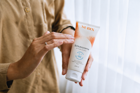Preview: NUBIX Schutzcreme - 200 ml - für Hände & Körper mit Mineralien aus dem Toten Meer