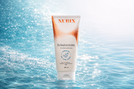 Preview: NUBIX Schutzcreme - 200 ml - für Hände & Körper mit Mineralien aus dem Toten Meer