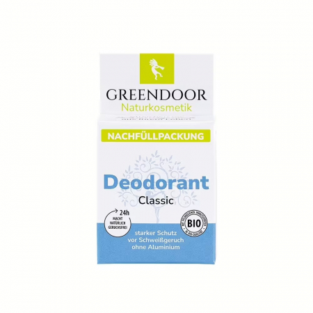 Preview: •	Refill für das GREENDOOR Deodorant Nachfüllsystem