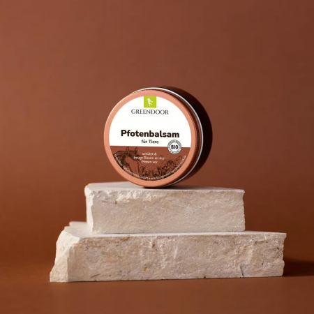 Preview: GREENDOOR Pfotenbalsam für Tiere | Natürlicher Pfotenschutz | 100 ml