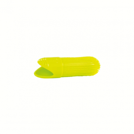•	GREENDOOR Fingerzahnbürste für Hunde