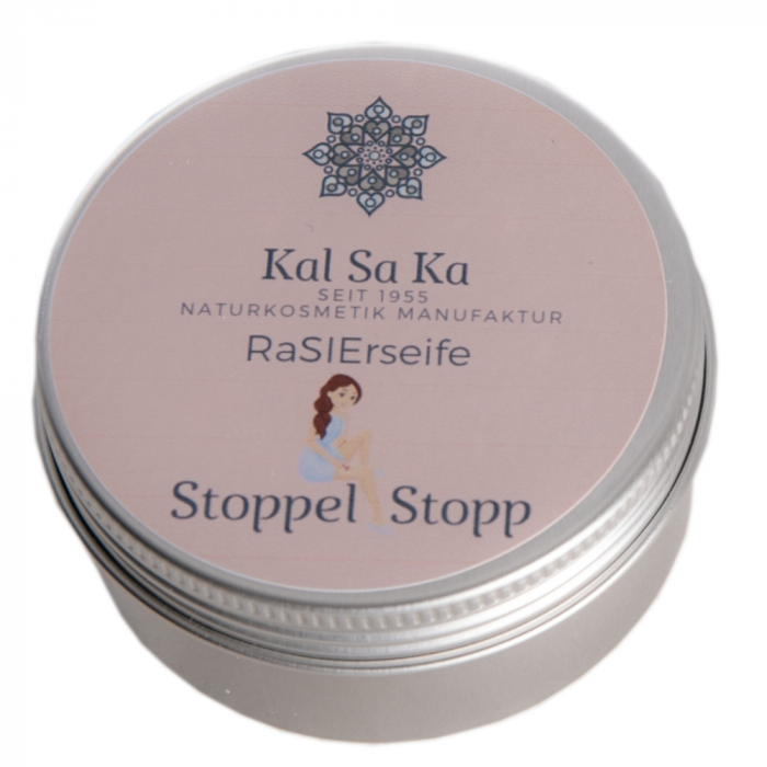 Kalsaka Rasierseife für SIE: „Stoppel Stopp“