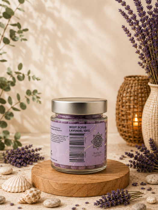 KAL SA KA Body Scrub Lavendel – Sanftes Peeling für gepflegte Haut