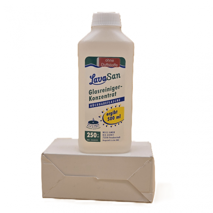 LAVASAN Glasreiniger Konzentrat 250ml Flasche