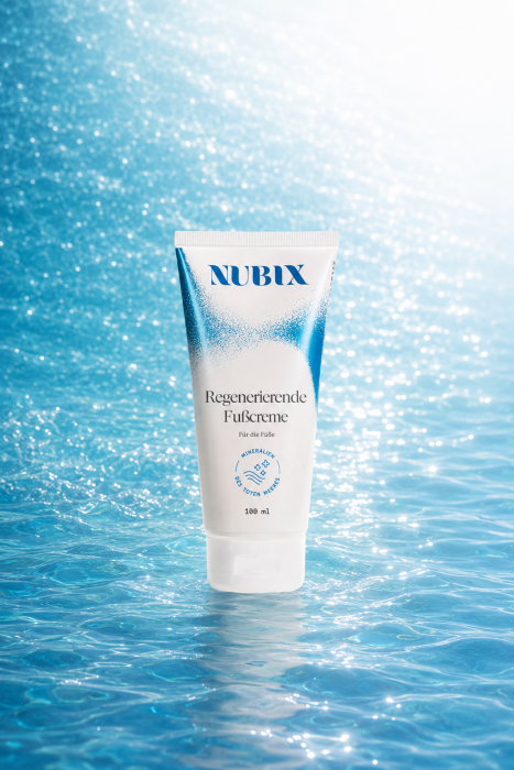 NUBIX Regenerierende Fußcreme - 100 ml -  Intensive Pflege für trockene & rissige Füße