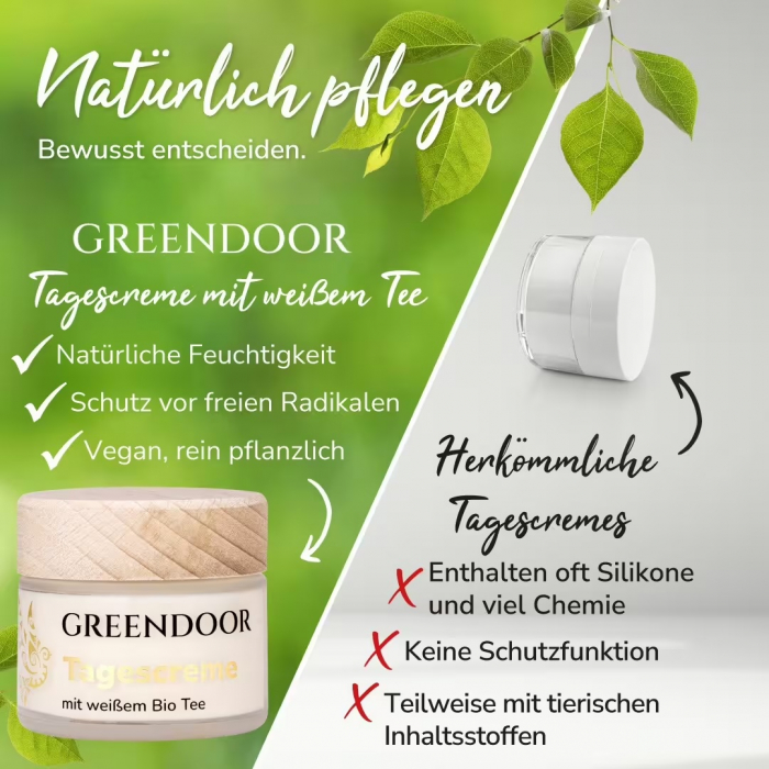 Tagespflege mit Bio-Olivenöl und Sanddorn
