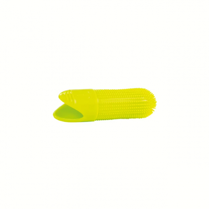 •	GREENDOOR Fingerzahnbürste für Hunde