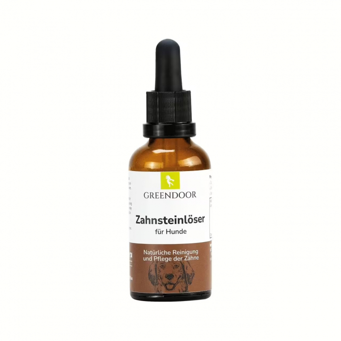 •	GREENDOOR Zahnsteinlöser für Hunde 50 ml