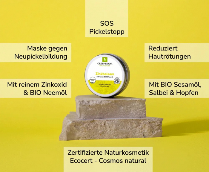Pflege bei Pickeln und Hautrötungen