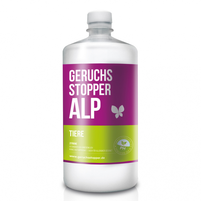 Geruchsstopper ALP Tiere Zitrus 1 Liter Flasche