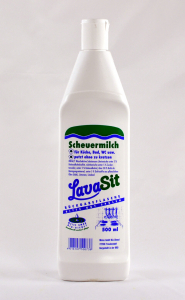 LAVASIT Scheuermilch – Kraftvolle Reinigung ohne Kratzer - 500ml Flasche