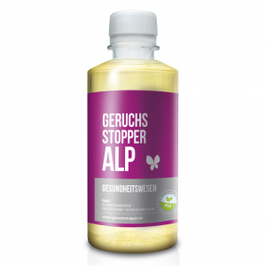 Geruchsneutralisierer - Öl Basis 250 ml Flasche - Gesundheitwesen - für Flüssigkeiten  - Angebot - ALP Geruchsstopper