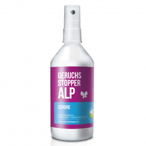 Geruchsneutralisierer - 215 ml  Zerstäuberflasche - für Schuhe aller Art - ALP Geruchsstopper